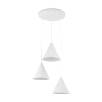 CONO White Modern Minimalist  Pendant Light 3