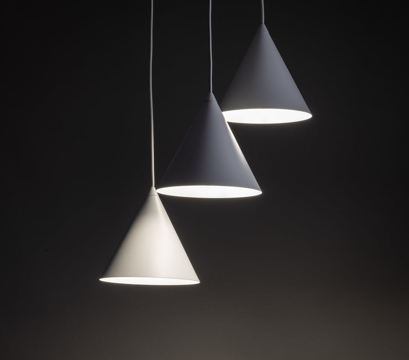 CONO White Modern Minimalist  Pendant Light 3