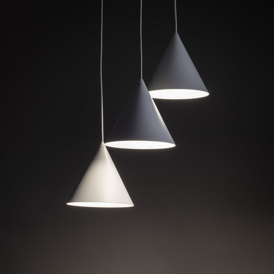 CONO White Modern Minimalist  Pendant Light 3