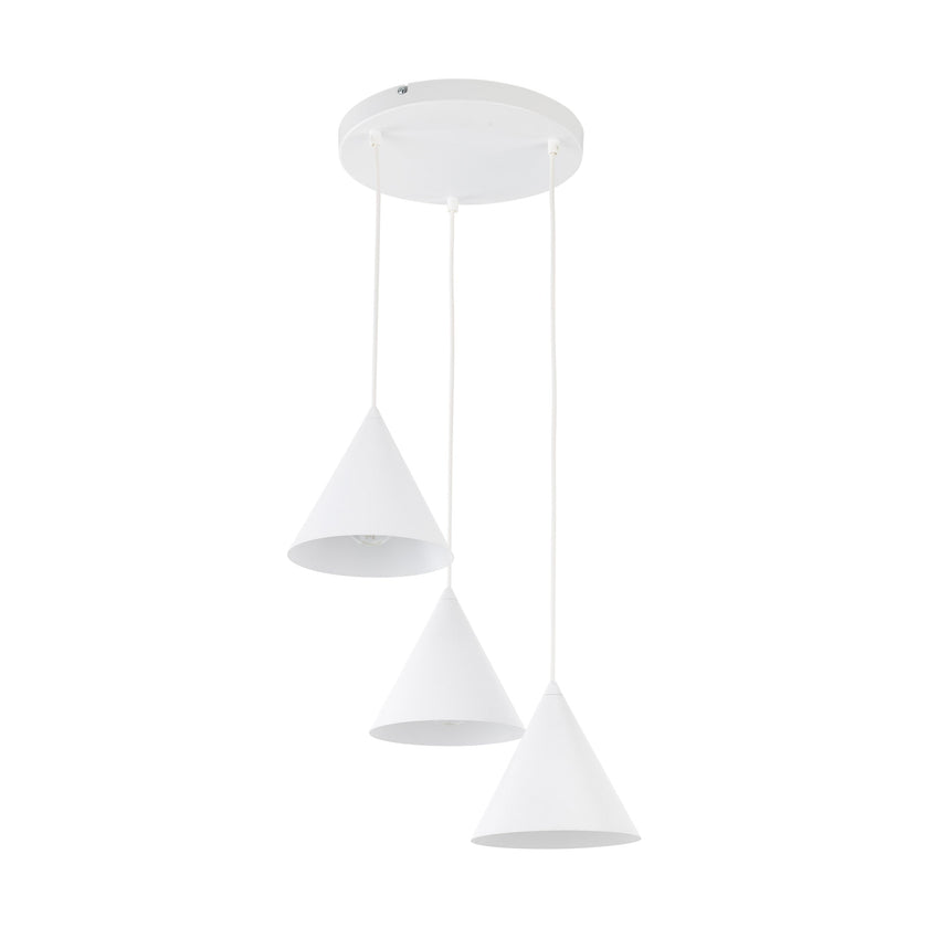 CONO White Modern Minimalist  Pendant Light 3