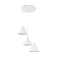 CONO White Modern Minimalist  Pendant Light 3