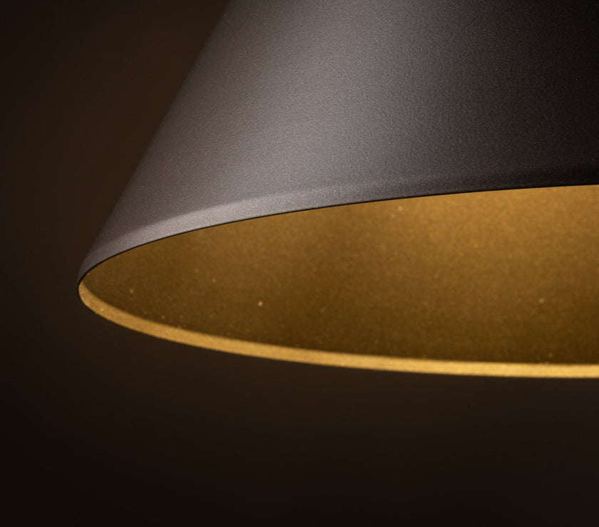 CONO Brown  Large Modern Minimalist Pendant Light