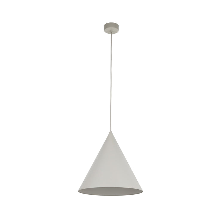 CONO Beige Large Modern Minimalist Pendant Light