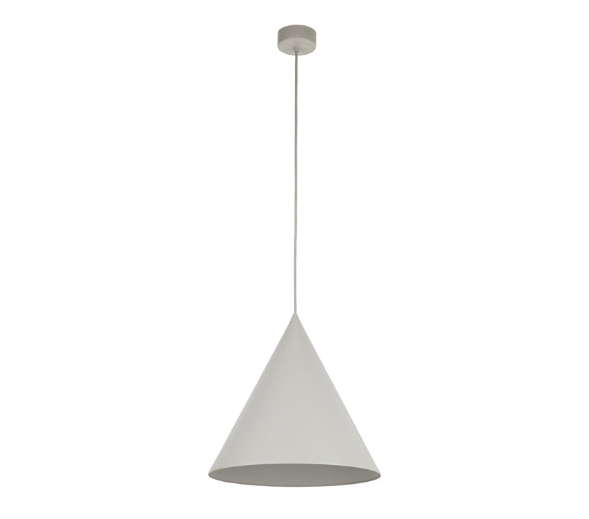 CONO Beige Large Modern Minimalist Pendant Light