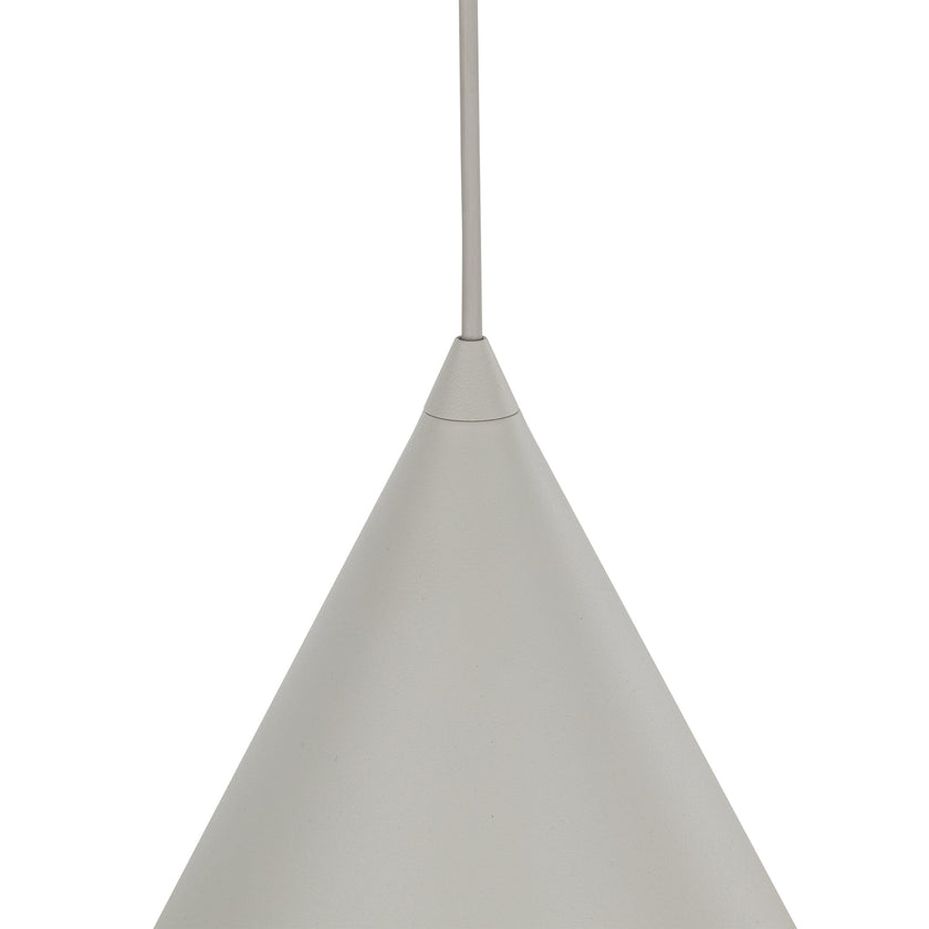 CONO Beige Large Modern Minimalist Pendant Light