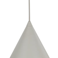 CONO Beige Large Modern Minimalist Pendant Light