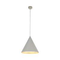 CONO Beige Large Modern Minimalist Pendant Light