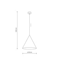 CONO Mint  Large Modern Minimalist Pendant Light