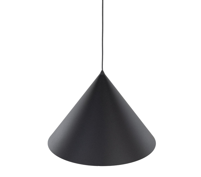 CONO Black Extra Large Modern Minimalist Pendant Light