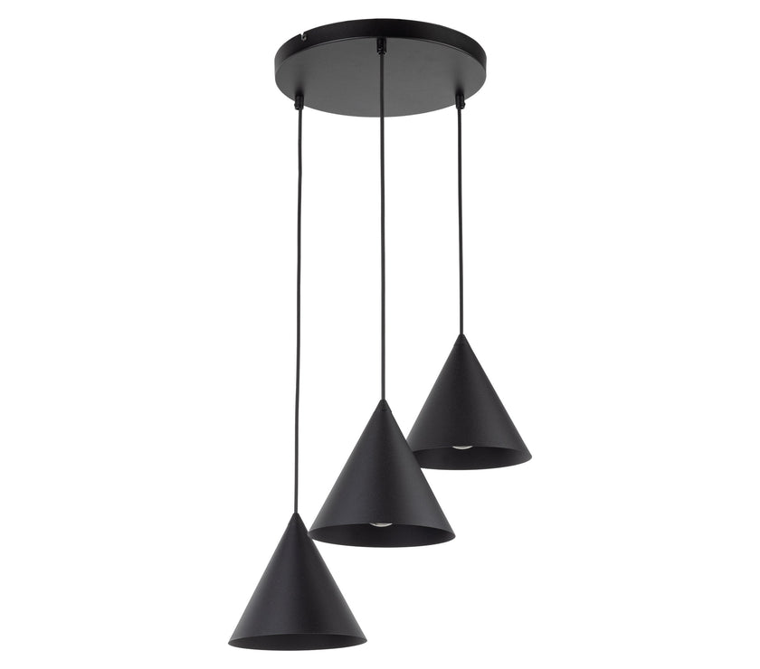 CONO Black Modern Minimalist Pendant Light 3
