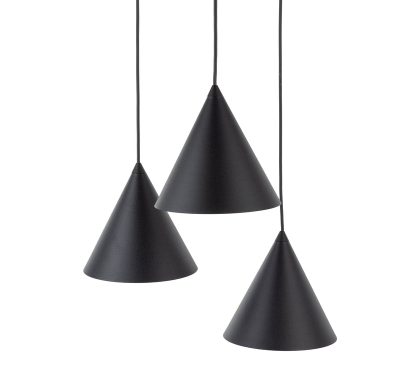 CONO Black Modern Minimalist Pendant Light 3