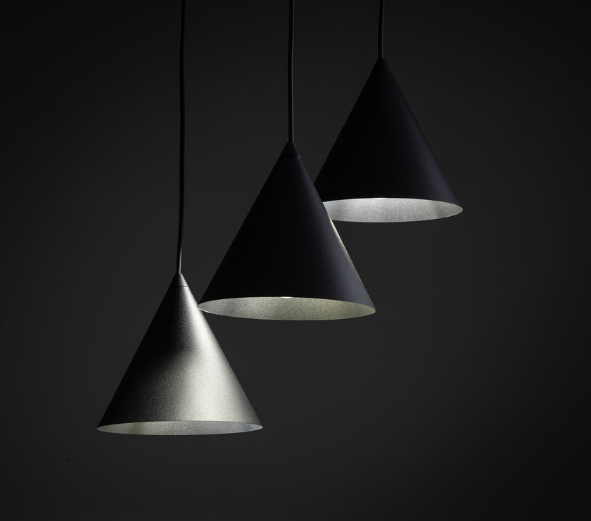 CONO Black Modern Minimalist Pendant Light 3