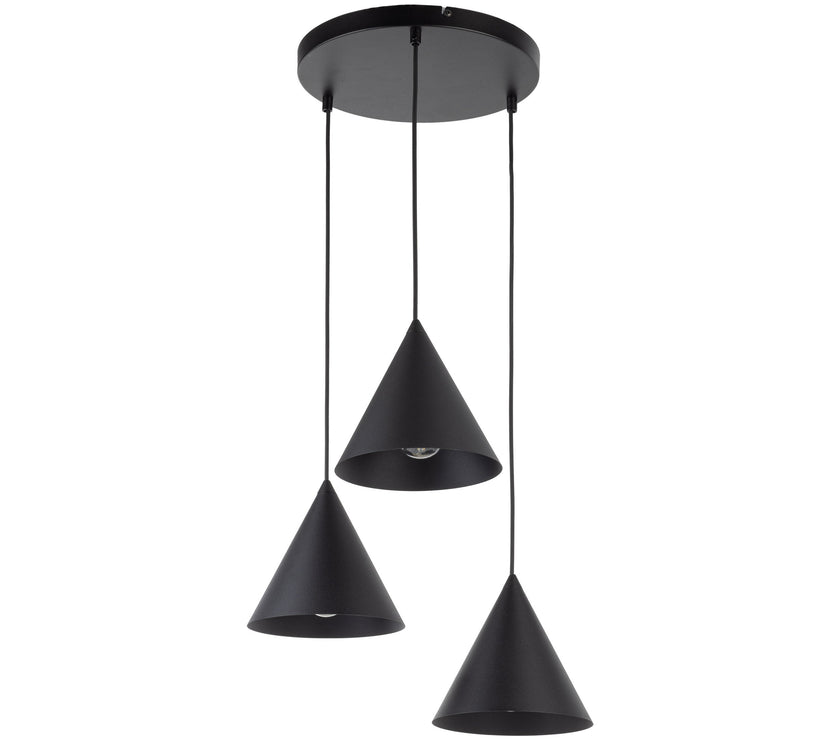 CONO Black Modern Minimalist Pendant Light 3