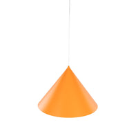 CONO Orange  Extra Large Modern Minimalist Pendant Light