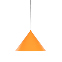 CONO Orange  Extra Large Modern Minimalist Pendant Light