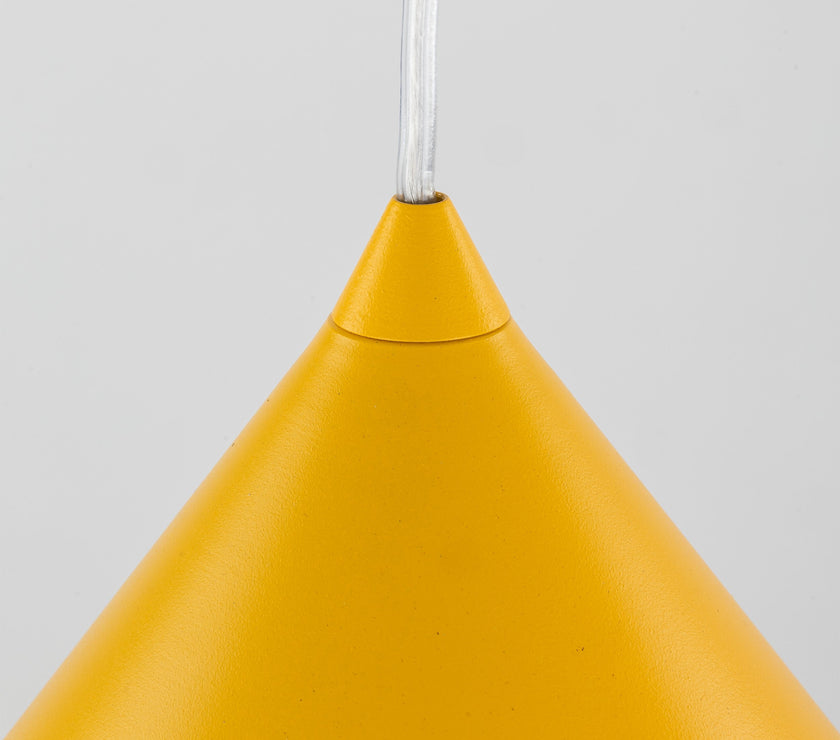 CONO Yellow  Extra Large Modern Minimalist Pendant Light