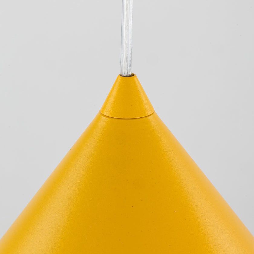 CONO Yellow  Extra Large Modern Minimalist Pendant Light