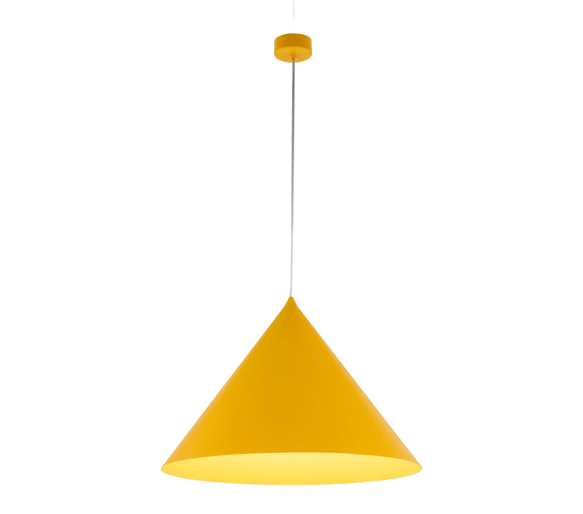 CONO Yellow  Extra Large Modern Minimalist Pendant Light