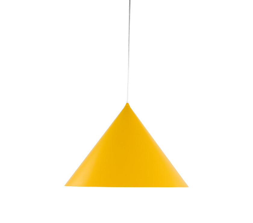 CONO Yellow  Extra Large Modern Minimalist Pendant Light
