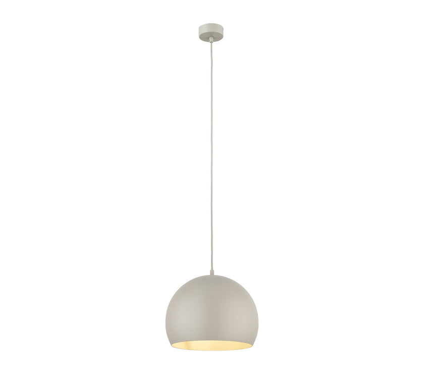 ZOE Beige Mid-Century Modern Pendant Light