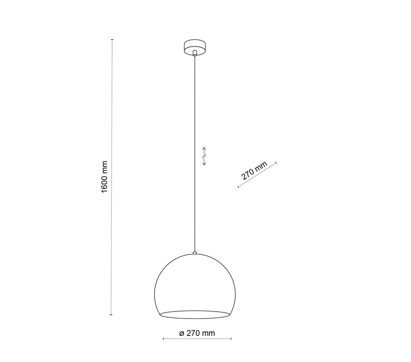 ZOE Brick Mid-Century Modern Pendant Light