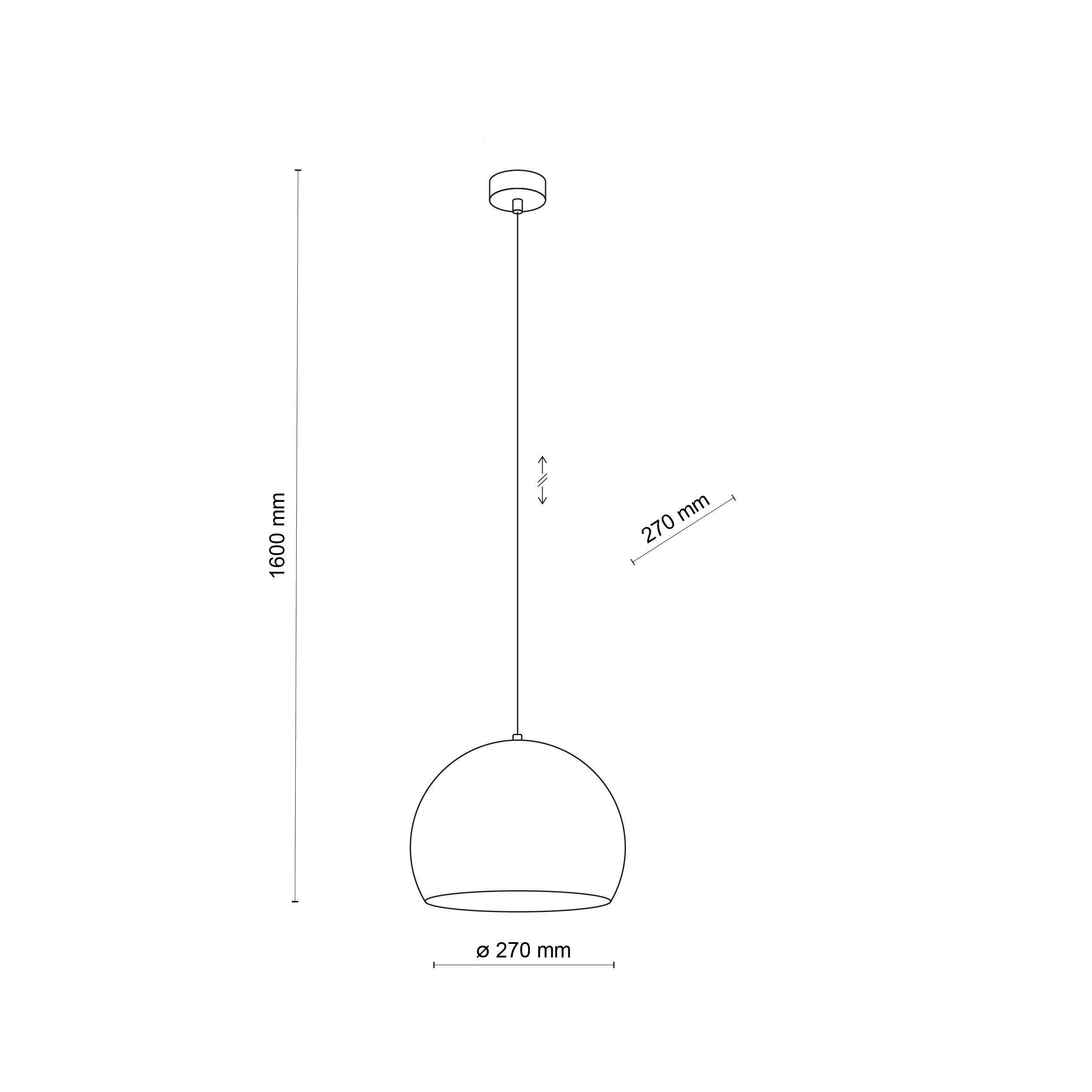 ZOE Brick Mid-Century Modern Pendant Light