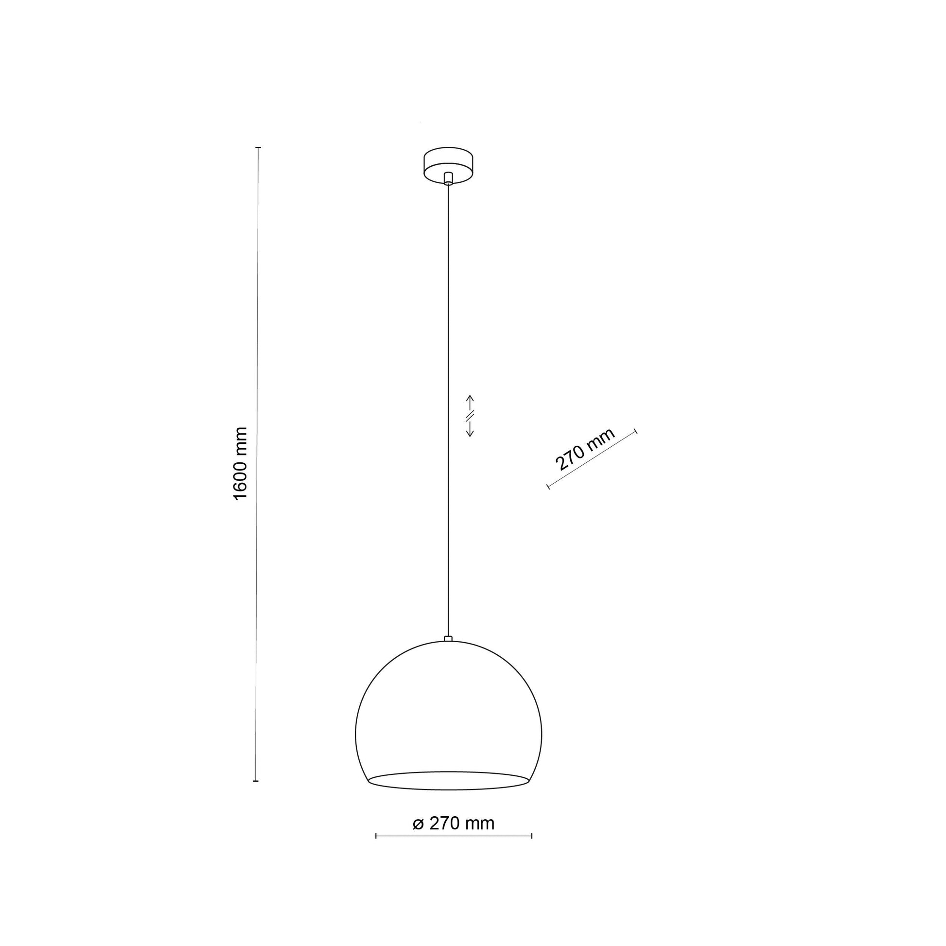 ZOE Black Mid-Century Modern Pendant Light LumoCrafts product_type art-noise.myshopify.com zoe-black-mid-century-modern-pendant-light