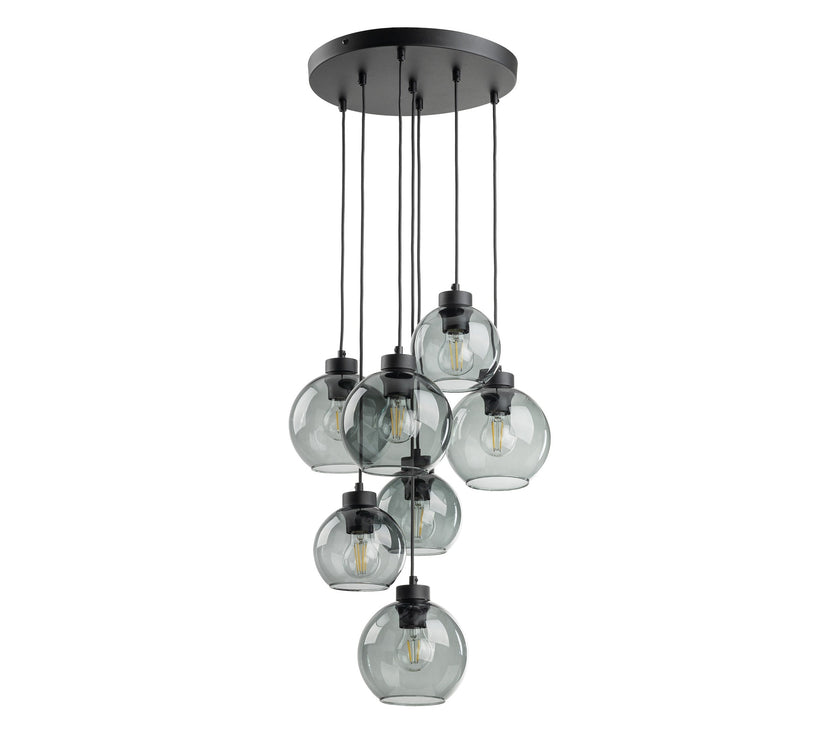 CUBUS Graphite Glass Scandinavian Pendant Light 7