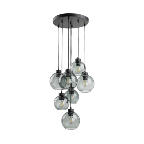 CUBUS Graphite Glass Scandinavian Pendant Light 7