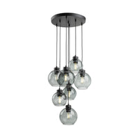 CUBUS Graphite Glass Scandinavian Pendant Light 7
