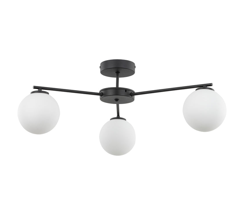 ELTON Black Scandinavian Ceiling Lamp 3