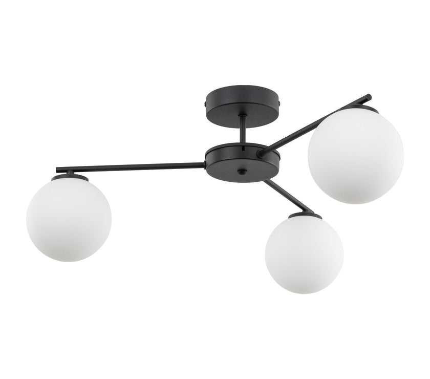 ELTON Black Scandinavian Ceiling Lamp 3