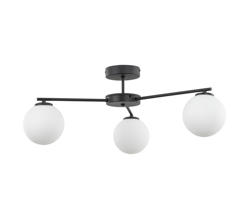 ELTON Black Scandinavian Ceiling Lamp 3