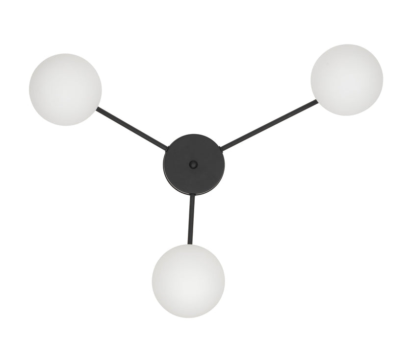 ELTON Black Scandinavian Ceiling Lamp 3