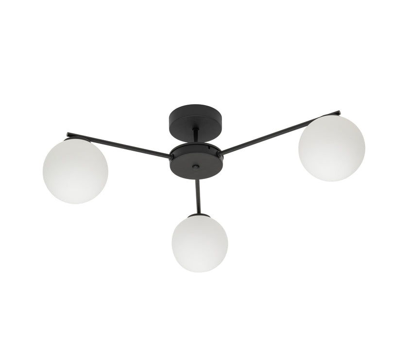 ELTON Black Scandinavian Ceiling Lamp 3