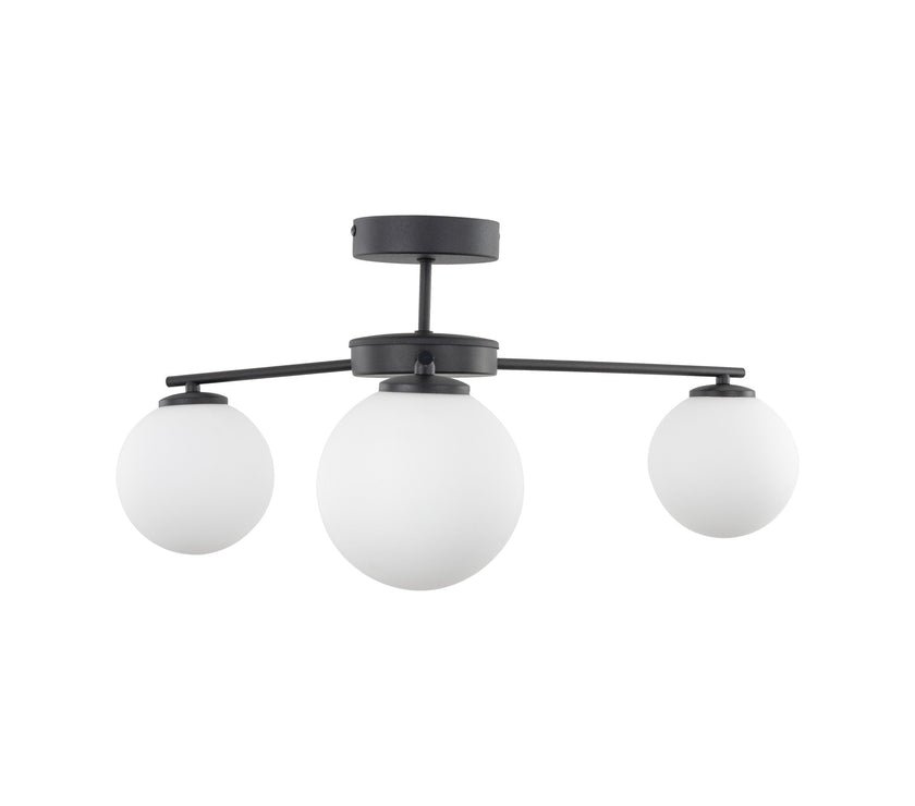 ELTON Black Scandinavian Ceiling Lamp 3