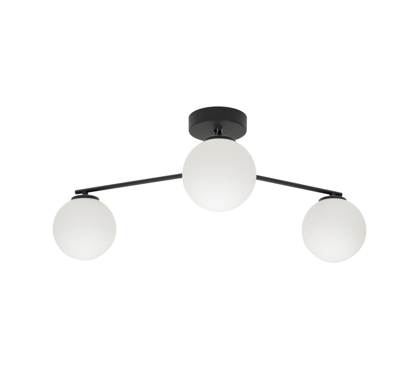 ELTON Black Scandinavian Ceiling Lamp 3