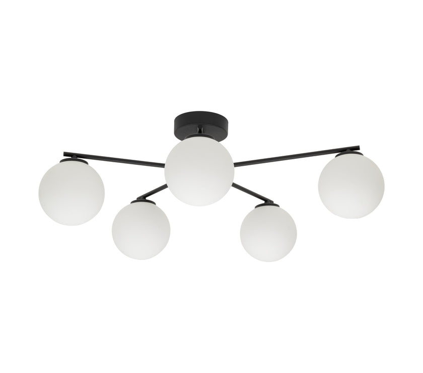 ELTON Black Scandinavian Ceiling Lamp 5