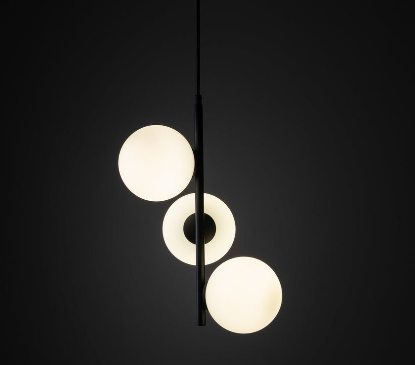 ESTERA Black Scandinavian Pendant Light 3