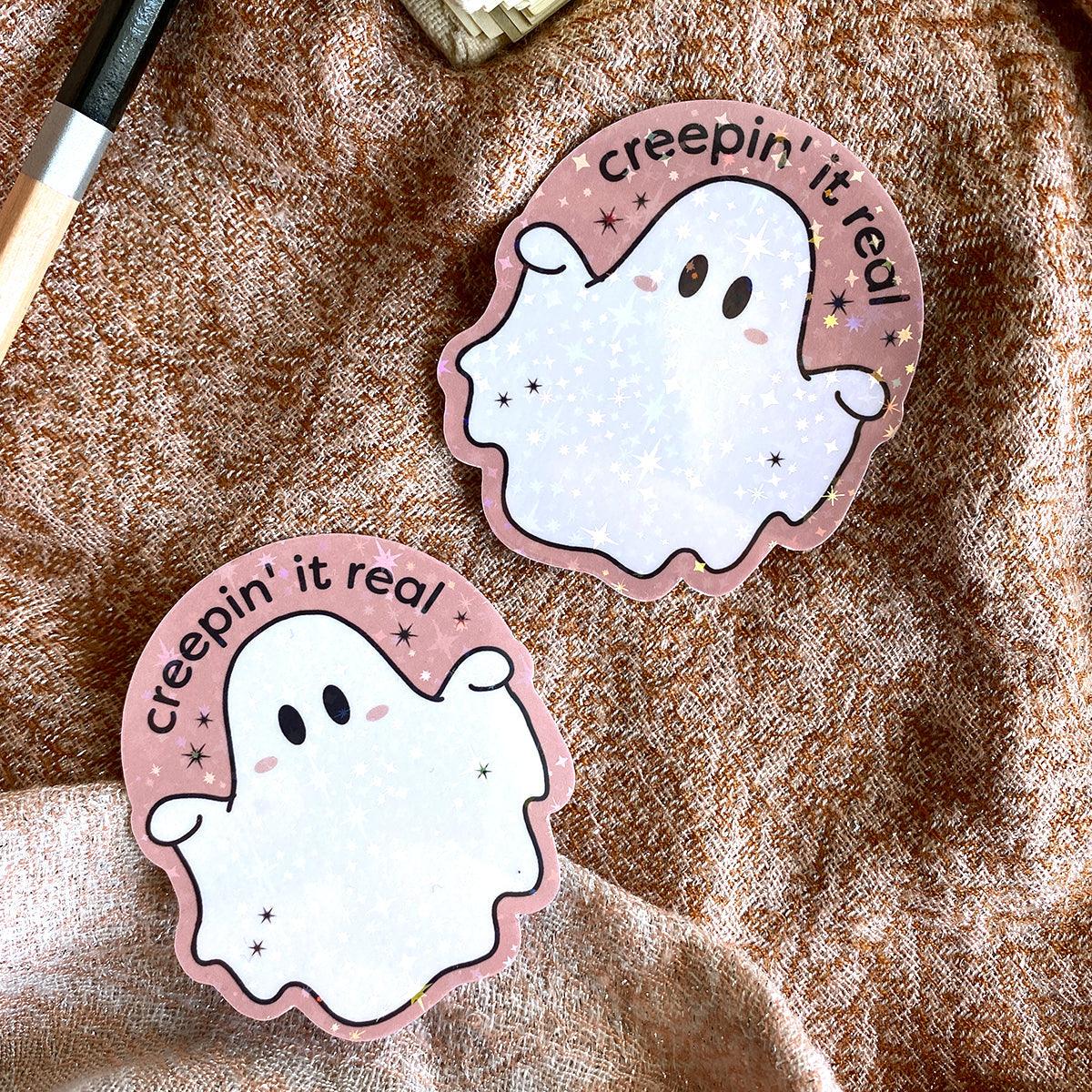 Creepin' It Real Sticker