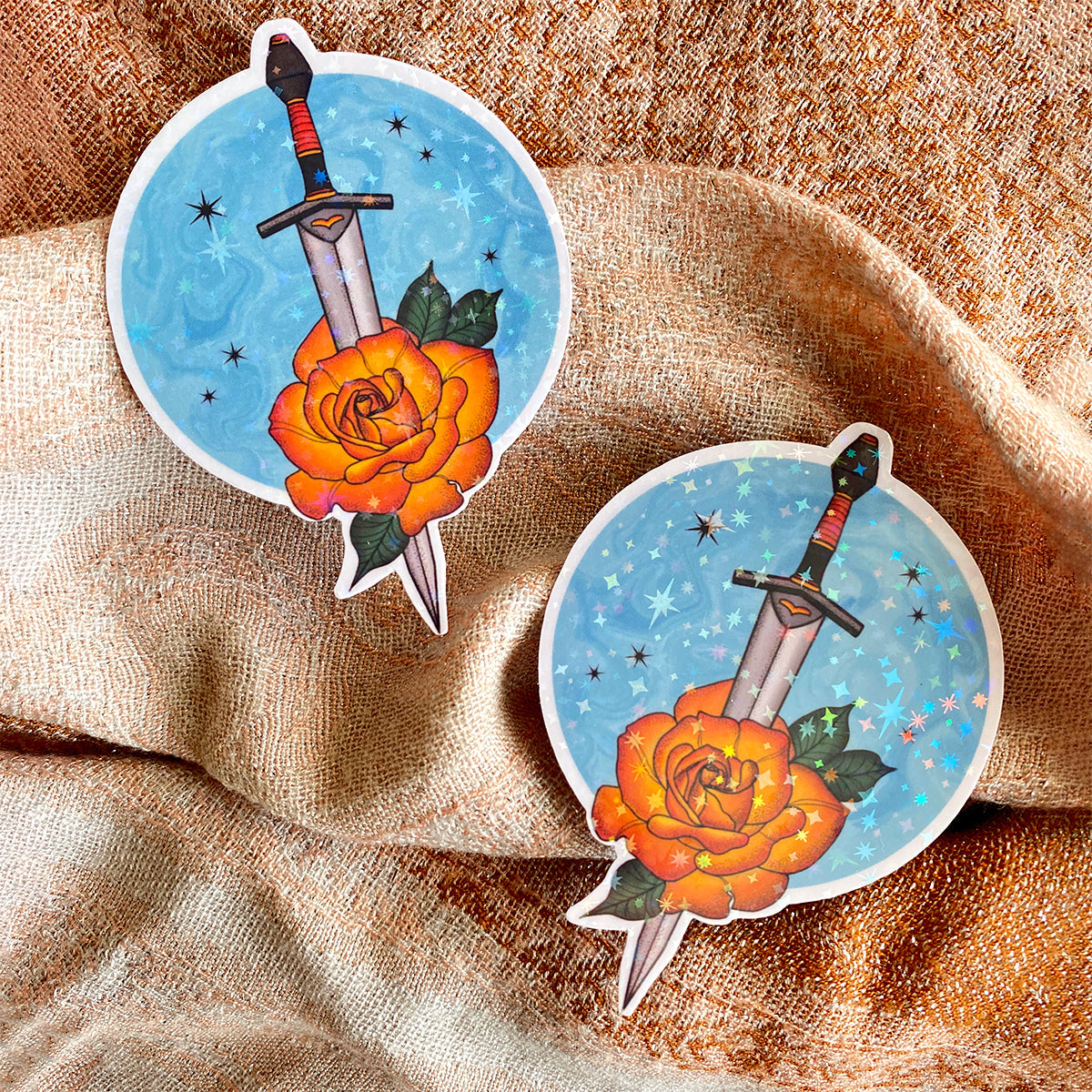 Moonshine Rose Sticker