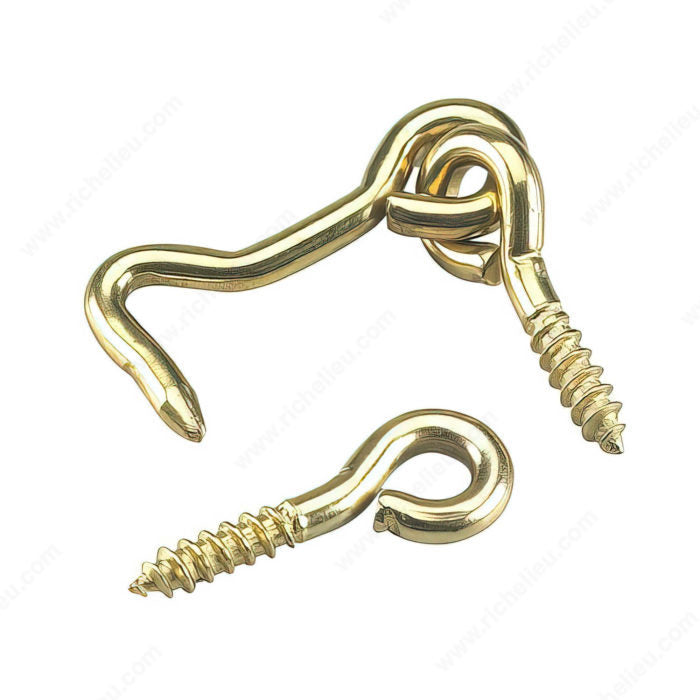 Onward - Gate Hook and Eye  1 1/2 in Brass