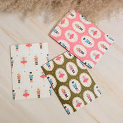  Festive Nutcracker Friends Mini Holiday Card Cheeky Peach Designs Cards art-noise.myshopify.com festive-nutcracker-friends-mini-holiday-card