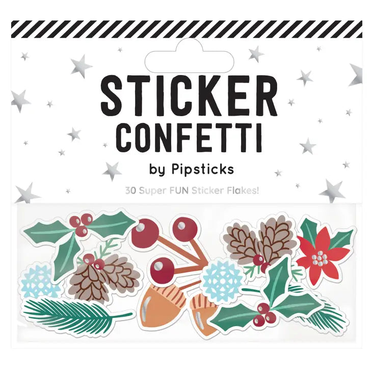 Pipsticks - Berries & Boughs Sticker Confetti