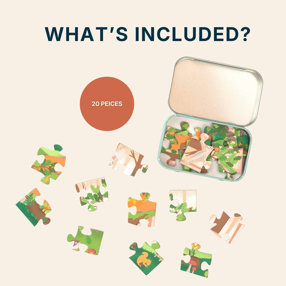 Forest Friends Jigsaw Puzzle