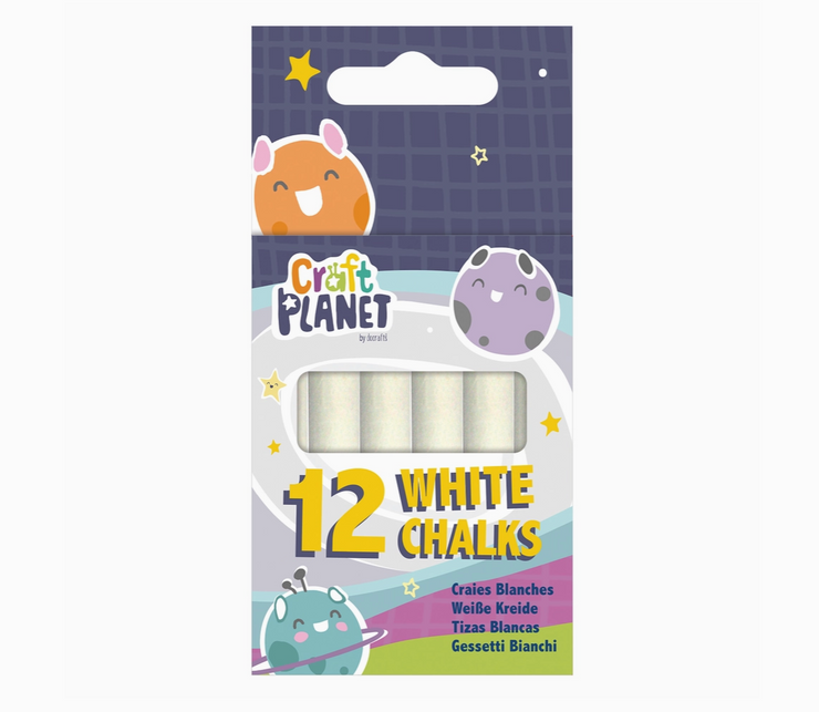 West Design White Chalk (12pcs)