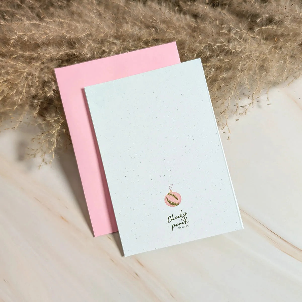  Happy Holidays Mini Ornament Card Cheeky Peach Designs Cards art-noise.myshopify.com happy-holidays-mini-ornament-card