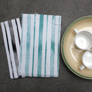 Distressed Stripes Tea Towels - Set/2
