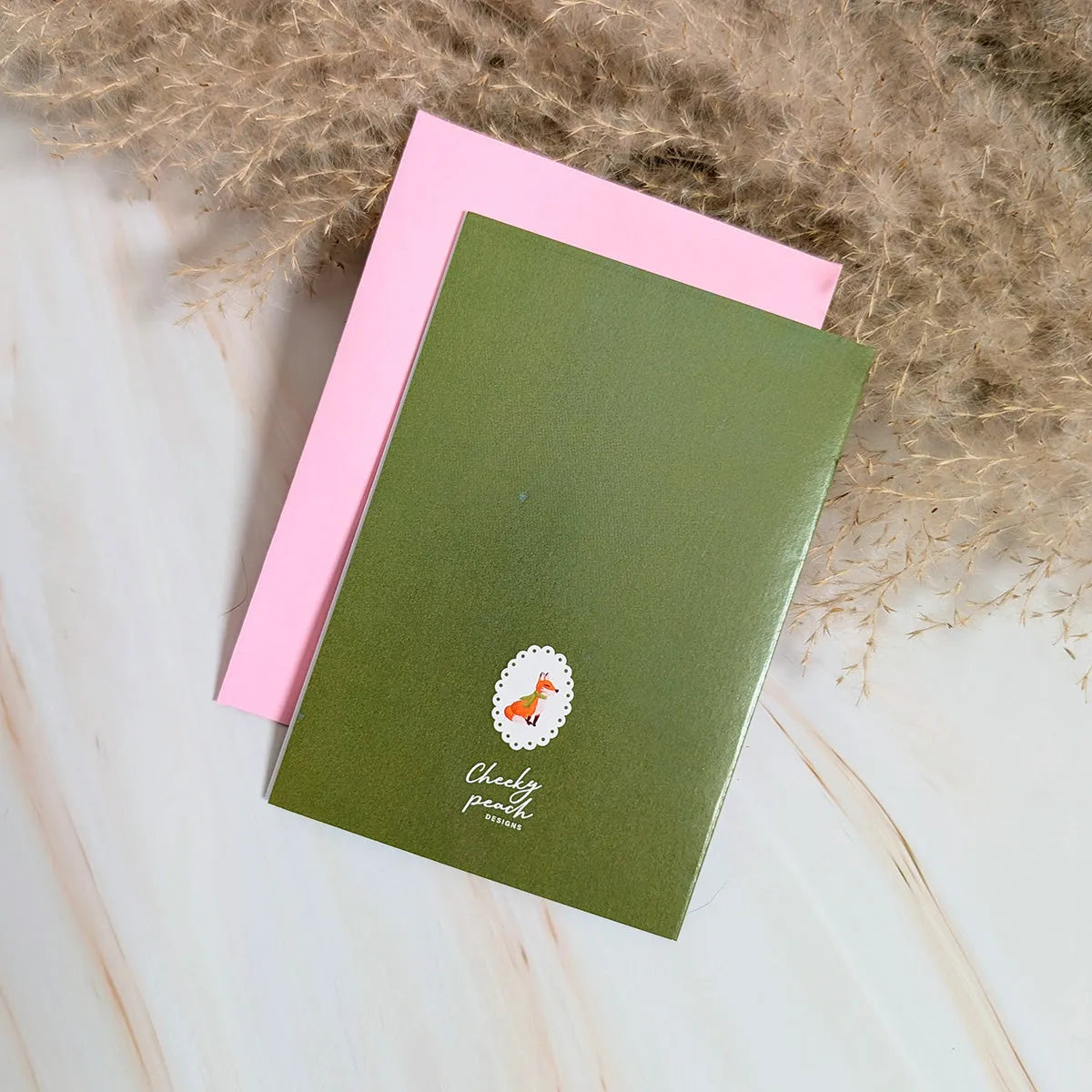  Cozy Woodland Animals Mini Holiday Card Cheeky Peach Designs Cards art-noise.myshopify.com cozy-woodland-animals-mini-holiday-card