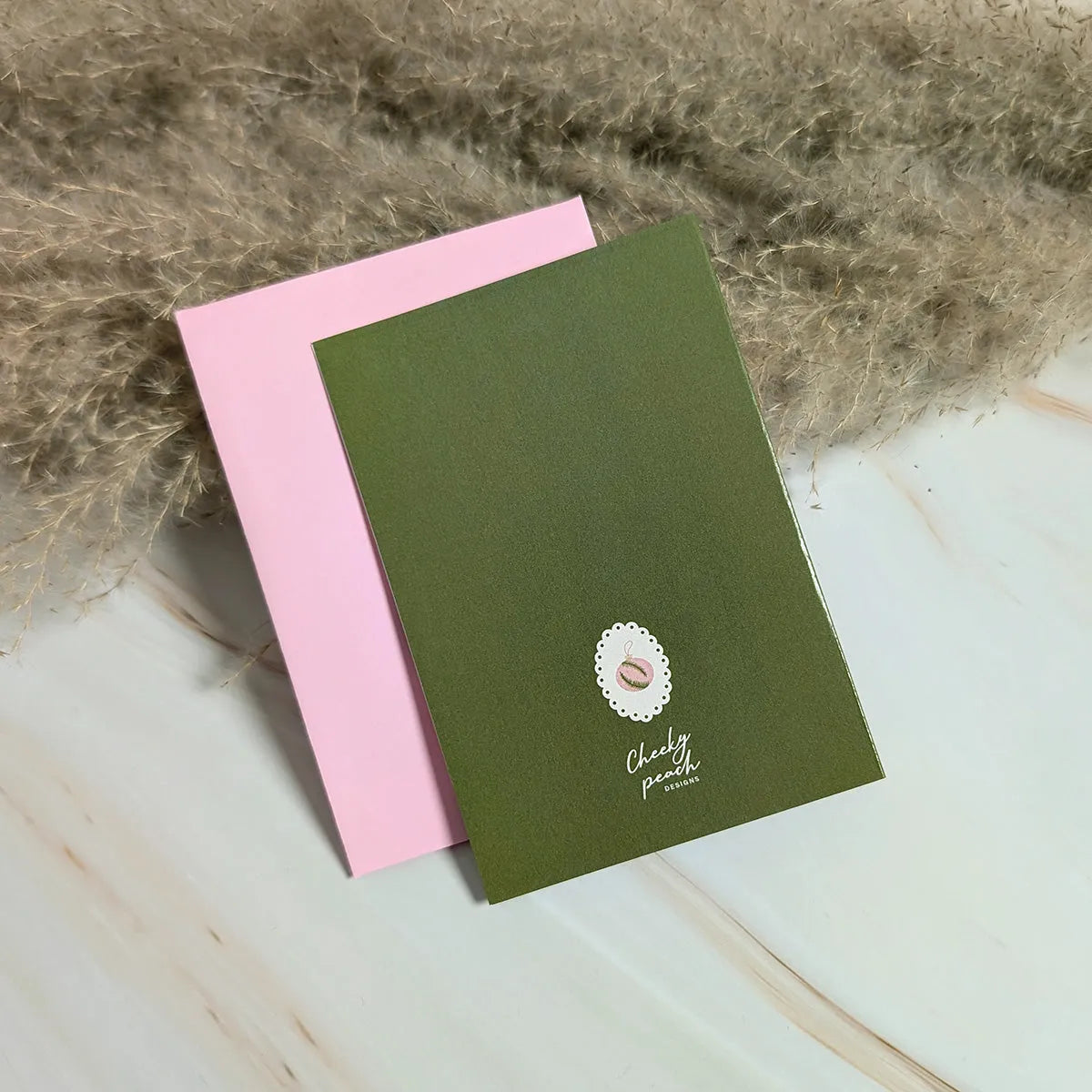  Joyful Ornaments Mini Holiday Card Cheeky Peach Designs Cards art-noise.myshopify.com joyful-ornaments-mini-holiday-card